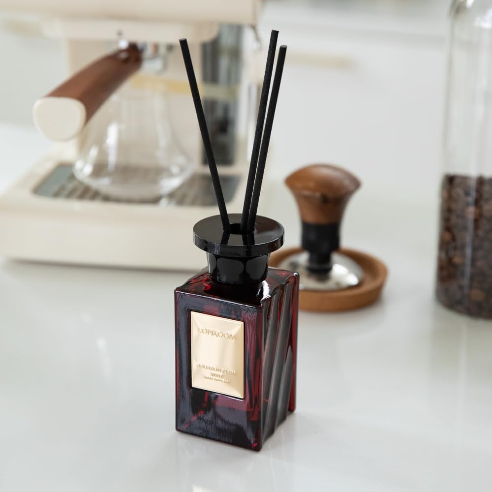 Bourbon Plum Wine Reed Diffuser Set