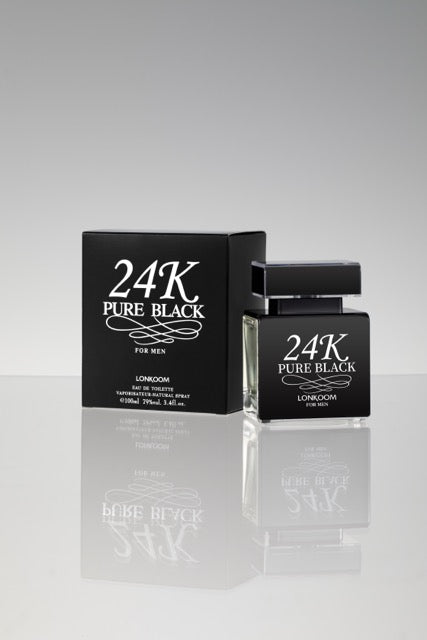 24K Pure Black Perfume for Men
