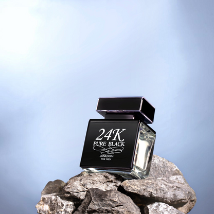 24K Pure Black Perfume for Men