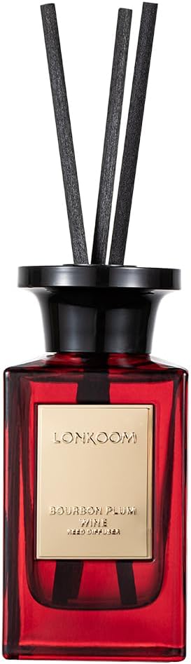 Bourbon Plum Wine Reed Diffuser Set
