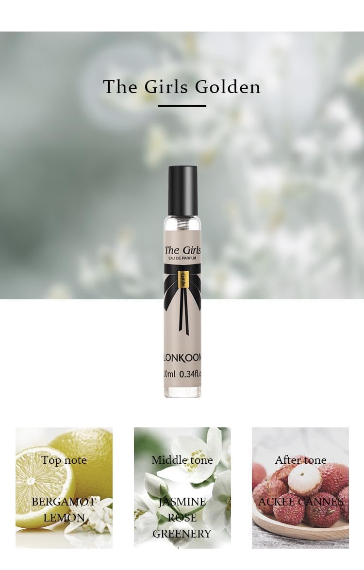 Lonkoom Christmas Perfume Samples Gift Set ﹣ REFRESH MEMORY