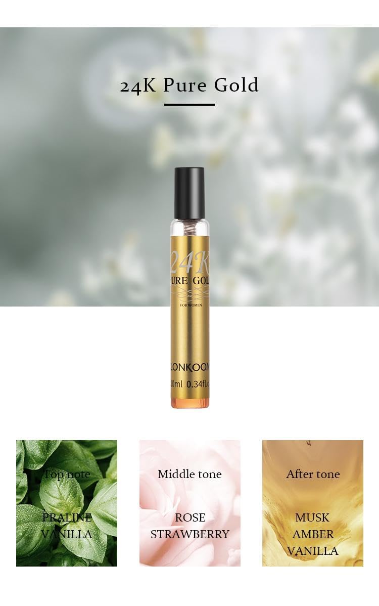 Lonkoom Christmas Perfume Samples Gift Set ﹣ REFRESH MEMORY