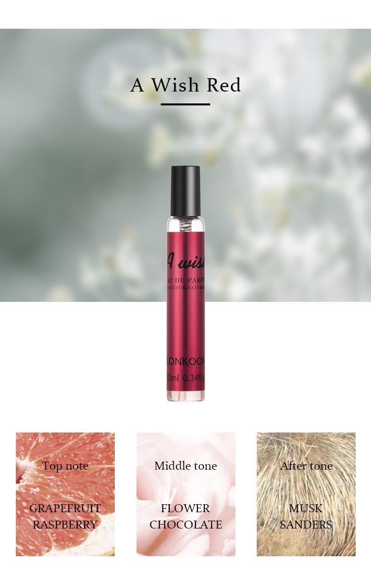 Lonkoom Christmas Perfume Samples Gift Set ﹣ REFRESH MEMORY