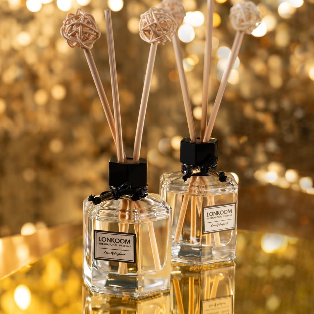 Chatsworth House Rosenschlafzimmer Duft Deodorierendes Stäbchendiffusor-Set