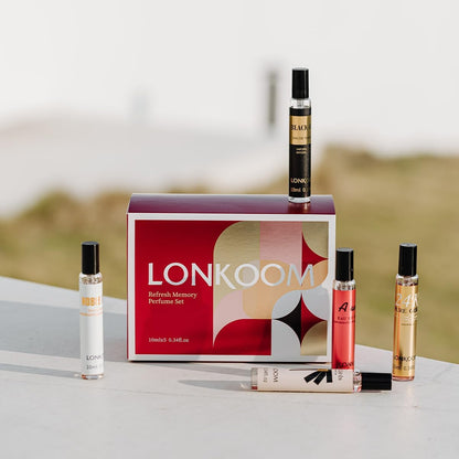 Lonkoom Christmas Perfume Samples Gift Set ﹣ REFRESH MEMORY