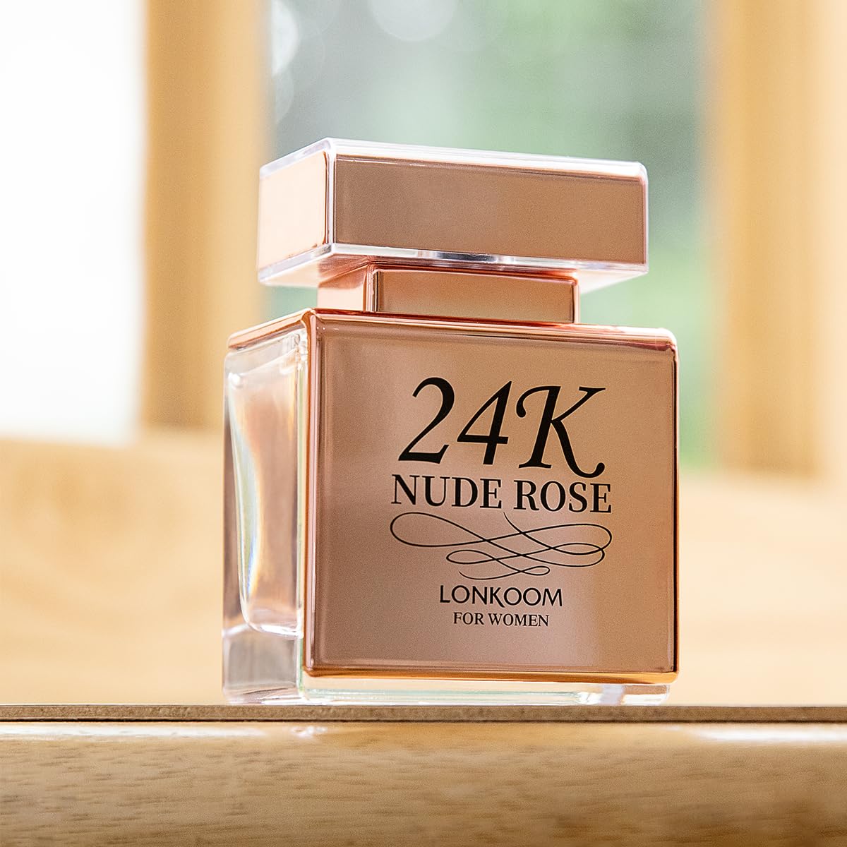 Lonkoom 24K Nude Rose Perfume for Women