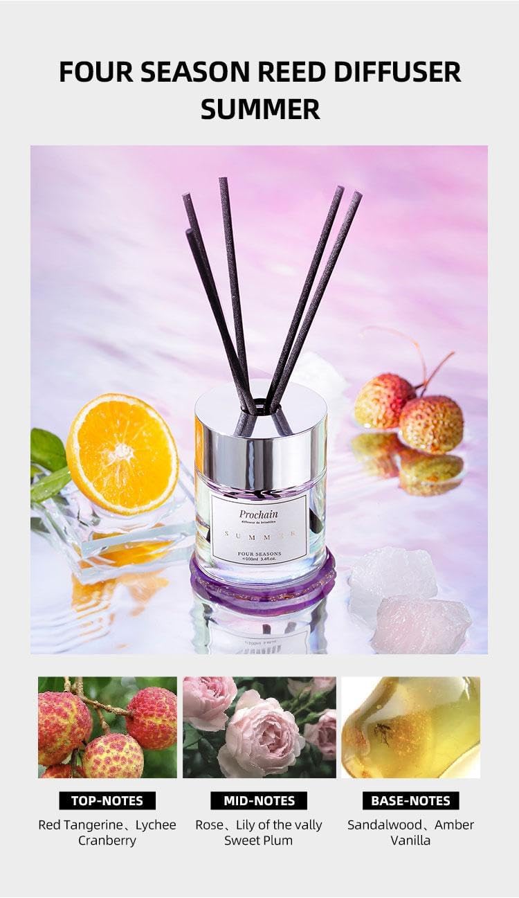 Four Seasons Reed Diffuser Set