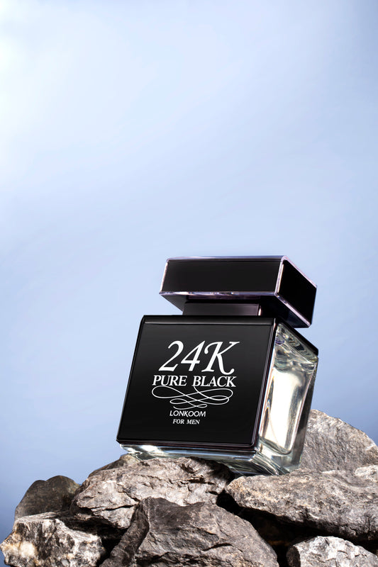 24K Pure Black Perfume for Men