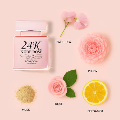 24K Nude Rose Parfüm für Damen