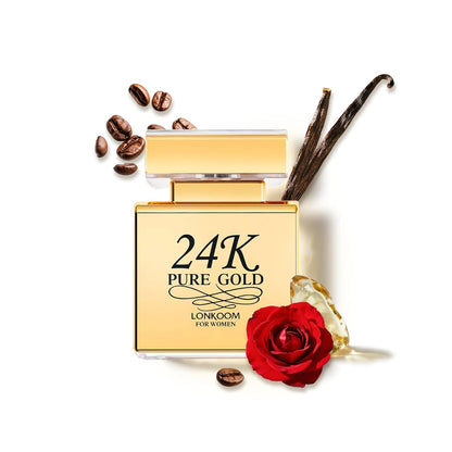24K Pure Gold Perfume for Women