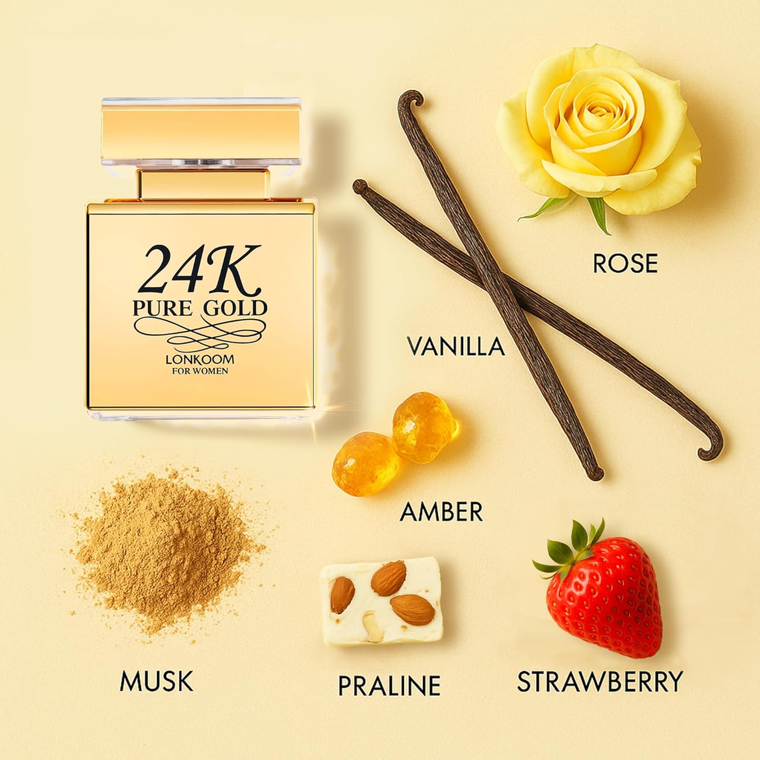 24K Pure Gold Perfume for Women – Lonkoom