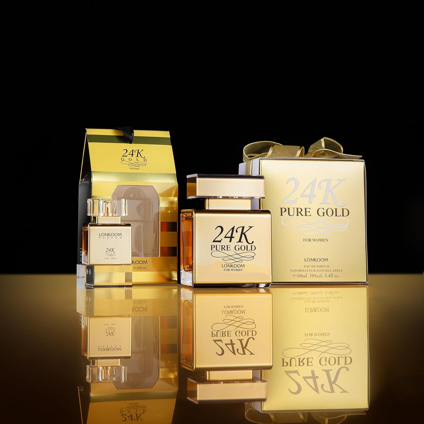 Lonkoom 24K Pure Gold Perfume for Women