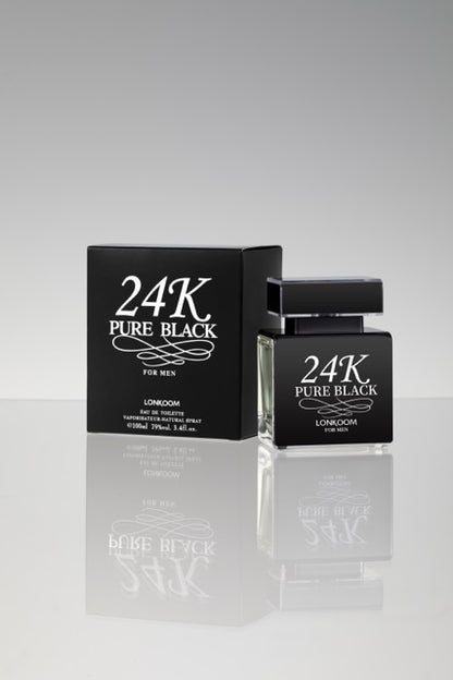 24K Pure Black Perfume for Men